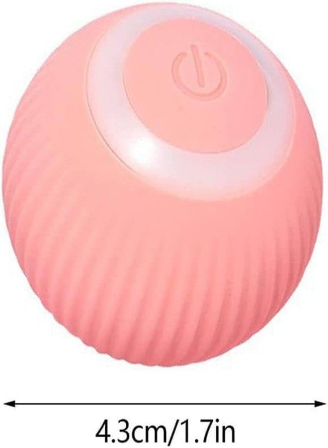 GERIX كرة جيريكس الذكية LED 360 درجة - (42 مم)، كرة دوارة تفاعلية قابلة لإعادة الشحن مع ضوء LED، لعبة مطاردة للقطط، لعبة مطاردة ذكية تدور تلقائيًا وتتجنب العوائق (متعددة الألوان) - Image 5